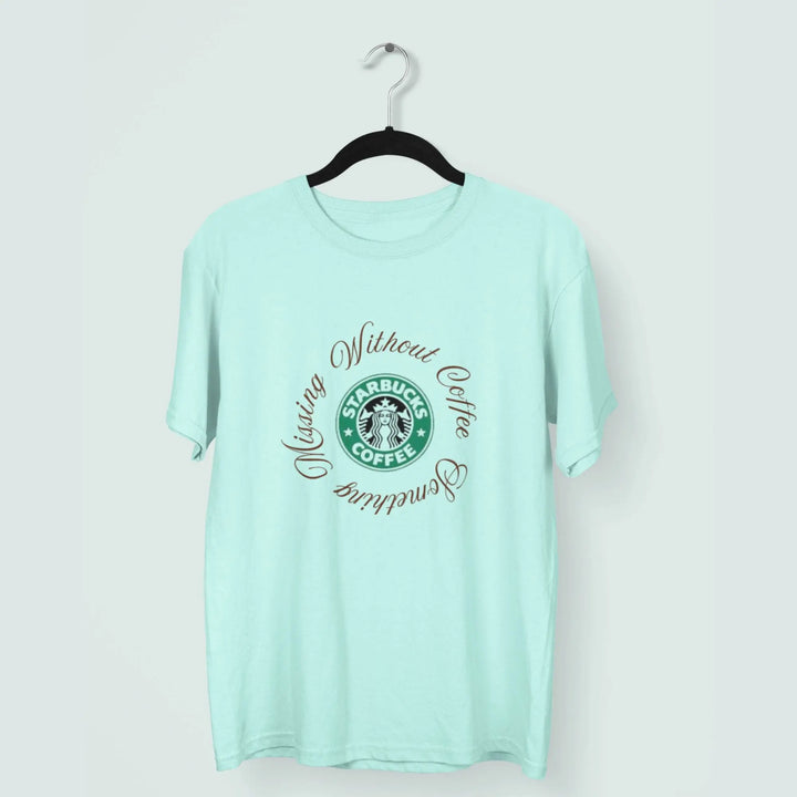 Without coffee something missing classic t-shirt fashionfront