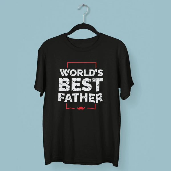 World's Best Father Round Neck Half Sleeve Classic T-Shirt fashionfront