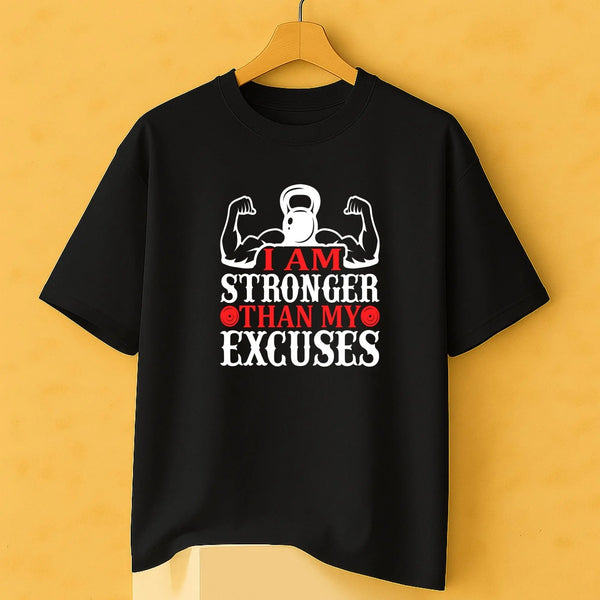 I Am Stronger Over Size Classic T-Shirt fashionfront