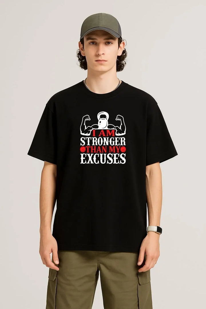 I Am Stronger Over Size Classic T-Shirt fashionfront