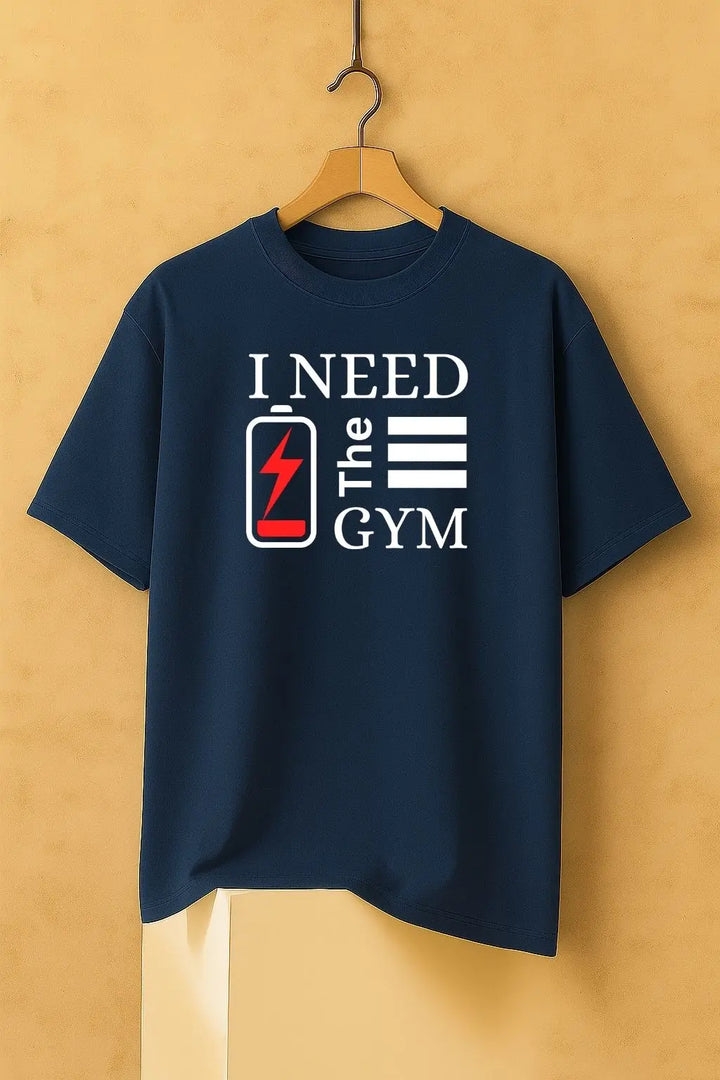 I Need the Gym Oversize Classic T-Shirt fashionfront