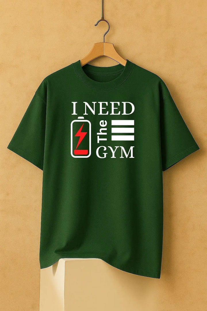 I Need the Gym Oversize Classic T-Shirt fashionfront