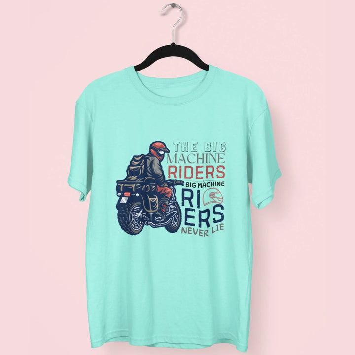 The Big Machine Riders Big Machine Riders Never Lie Oversized T Shirt fashionfront