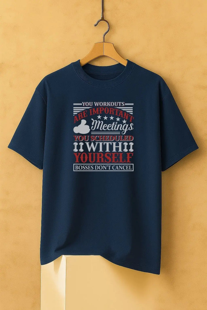 Your Workout Are Important Oversize Classic T-Shirt fashionfront