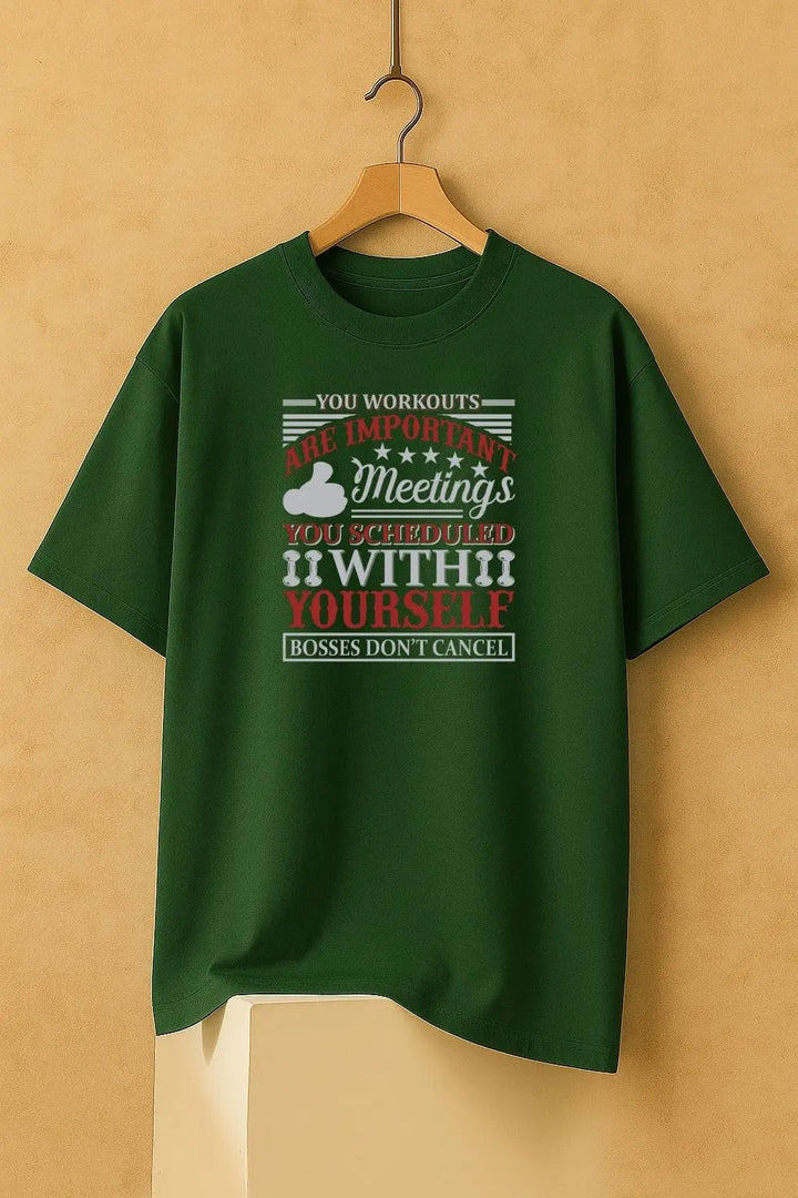 Your Workout Are Important Oversize Classic T-Shirt fashionfront