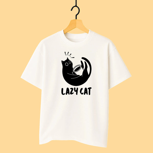 Lazy Cat Unisex T-Shirt fashionfront