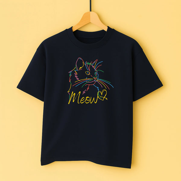 Meow Unisex T-Shirt fashionfront