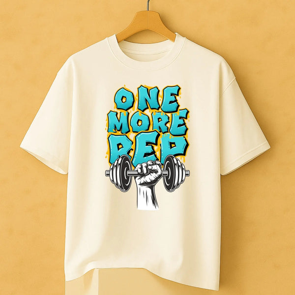 One More Rep Oversized Standard T-Shirt fashionfront