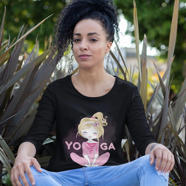 Yoga Women’s 3/4th Sleeve T-Shirt fashionfront