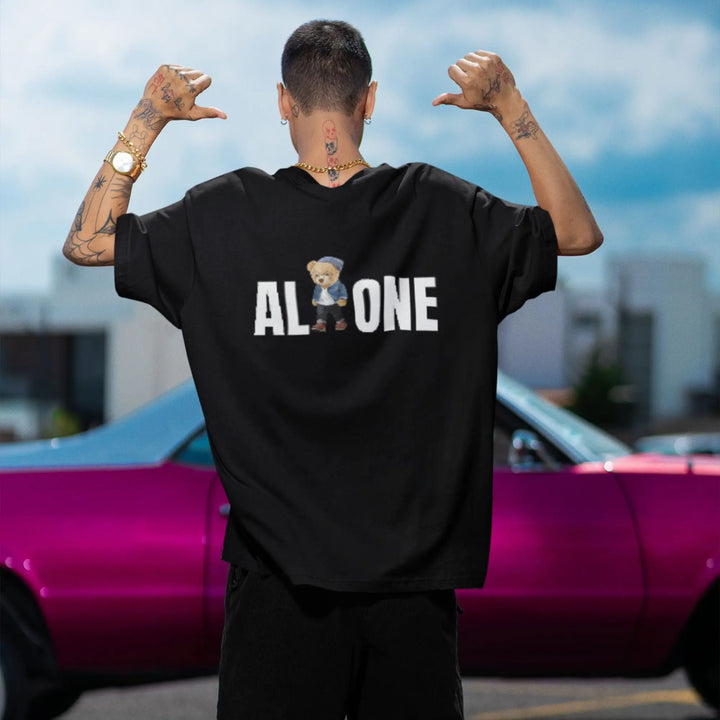 Alone Oversize Classic T-Shirt fashionfront