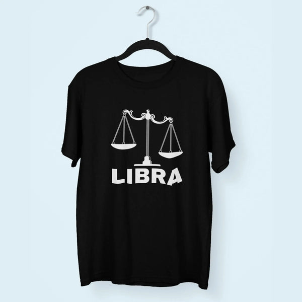 Libra Round Neck Half Sleeve Classic T-Shirt fashionfront