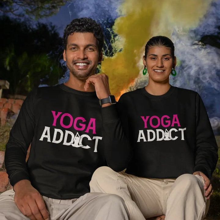 Yoga Addict Unisex Sweatshirt fashionfront