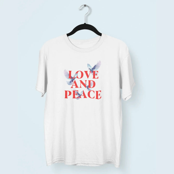 Love And Peace Unisex T-Shirt fashionfront