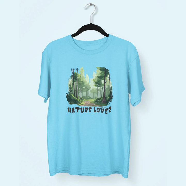 Nature Lover Round Neck Half Sleeve Classic T-Shirt fashionfront