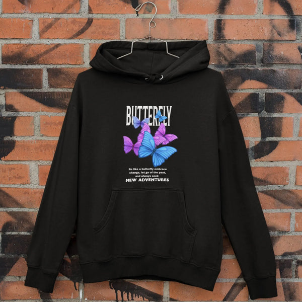 Butterfly Unisex Hooded SweatShirt fashionfront