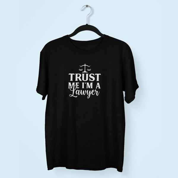 Trust Me I,m a Lawyer Classic Crew T-Shirt fashionfront