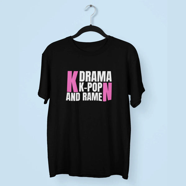 K-Drama K-Pop And Ramen Unisex T-Shirt fashionfront
