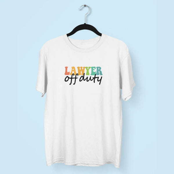 Lawyer Off Duty Classic Crew T-Shirt fashionfront