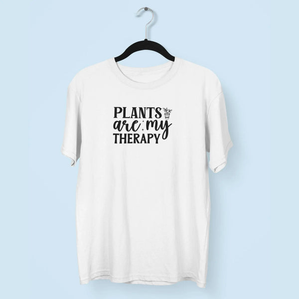 Plants Are My Therapy Unisex T-Shirt fashionfront