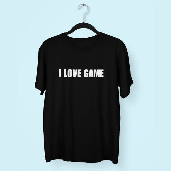 I Love Game Unisex Gaming T shirt fashionfront