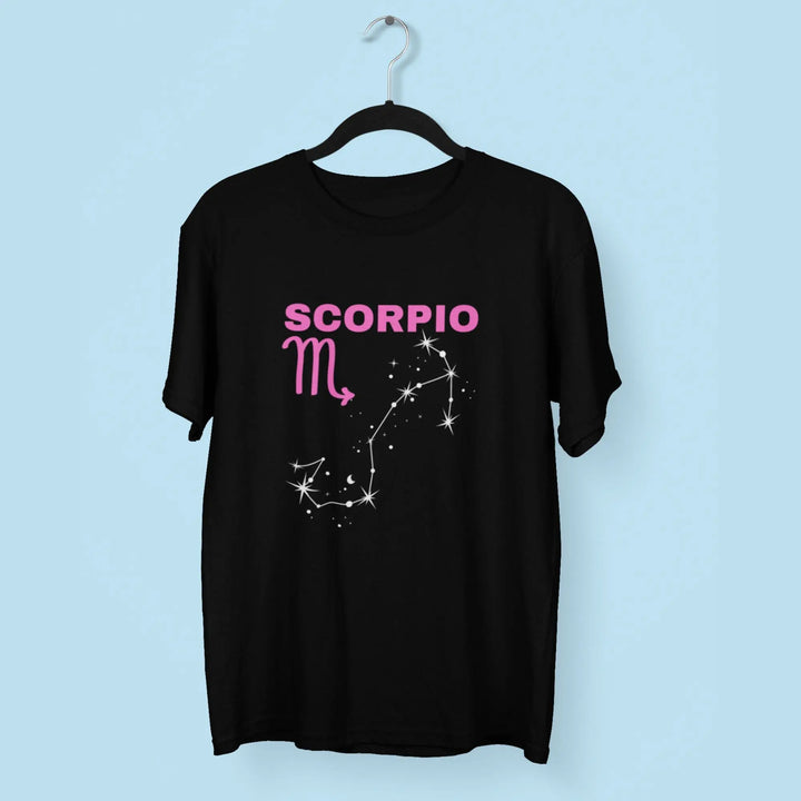 Scorpio Round Neck Half Sleeve Classic T-Shirt fashionfront