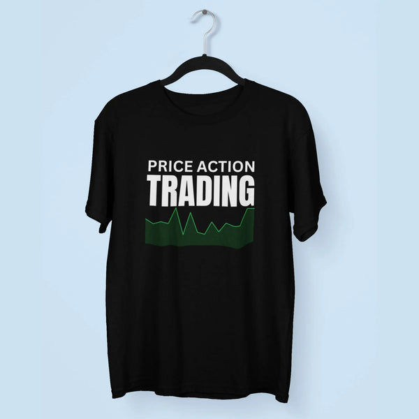 Men Price Action Trading Stock Market Round Neck Half Sleeve Classic T-Shirt fashionfront