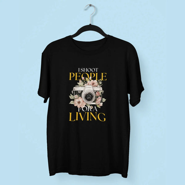 I Shoot People For a Living Unisex T-Shirt fashionfront