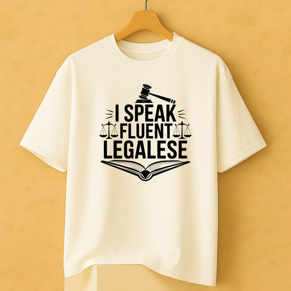 I Speak Fluent Legalese Oversized Standard T-Shirt fashionfront