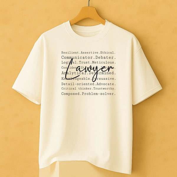 Lawyer Oversized Standard T-Shirt fashionfront