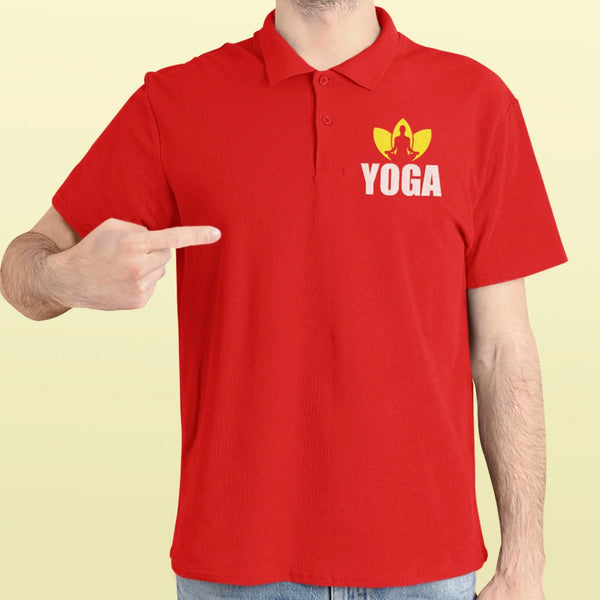 Yoga Polo Half Sleeve T-Shirt fashionfront