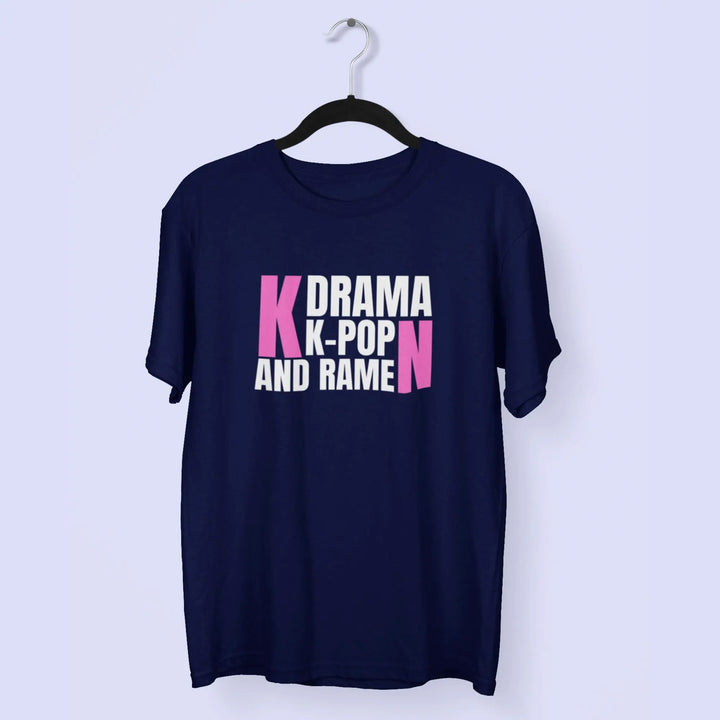 K-Drama K-Pop And Ramen Unisex T-Shirt fashionfront