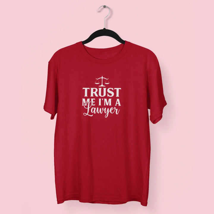 Trust Me I,m a Lawyer Classic Crew T-Shirt fashionfront