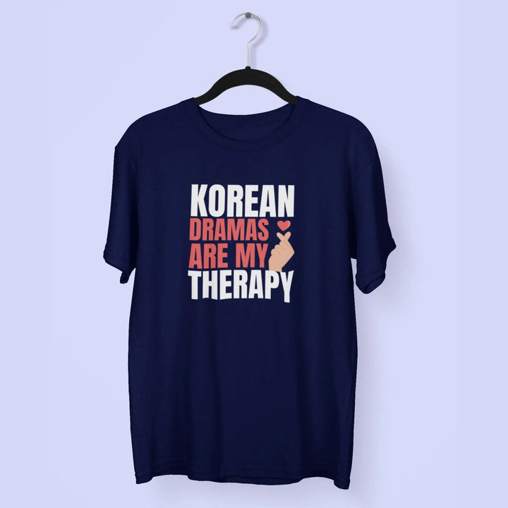 Korean Dramas Are my Therapy Unisex T-Shirt fashionfront