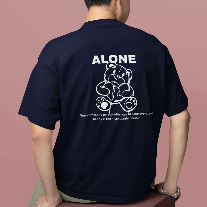 Alone Oversize Classic T-Shirt fashionfront