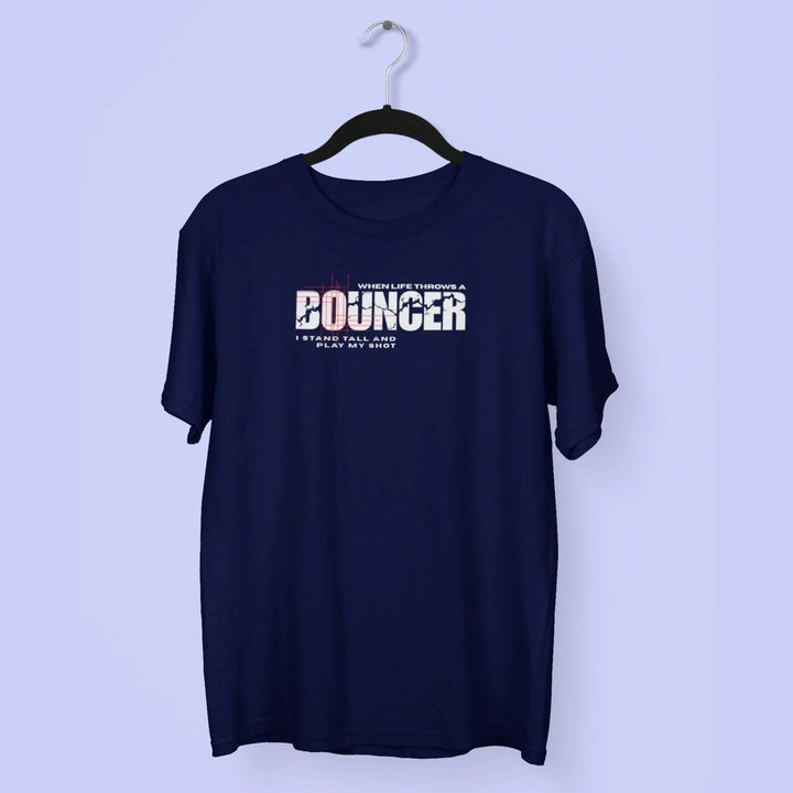 When Life Throws a Bouncer, I Stand Tall And Play My Shot T-Shirt fashionfront