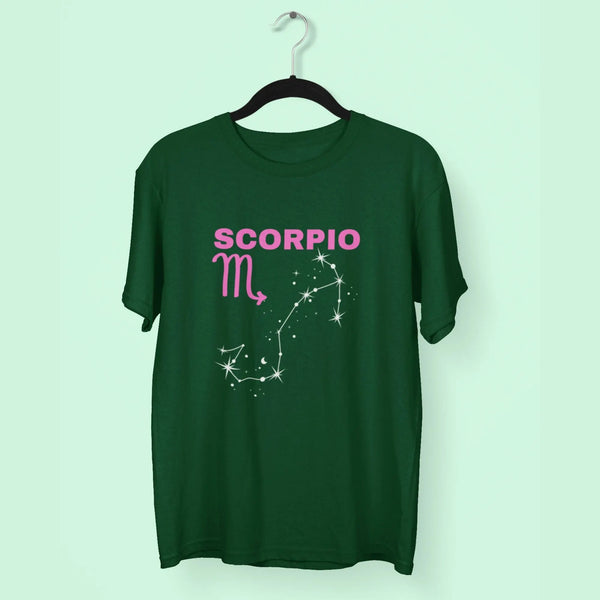 Scorpio Round Neck Half Sleeve Classic T-Shirt fashionfront