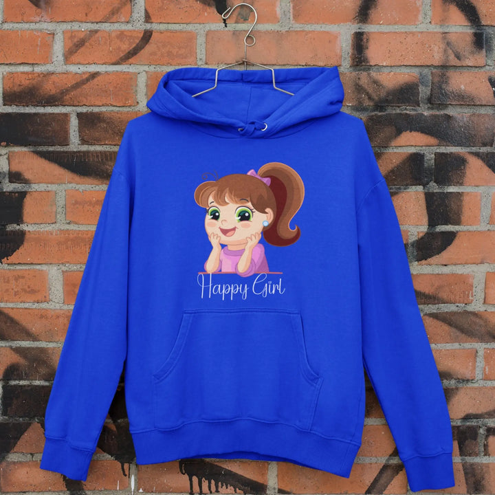 Happy Girl Unisex Hooded SweatShirt fashionfront