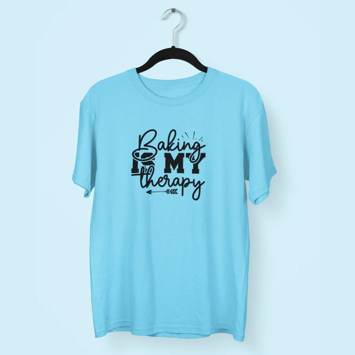 Baking Is My Therapy Unisex T-Shirt fashionfront