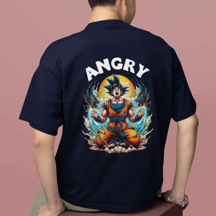 Angry Oversize Classic T-Shirt fashionfront