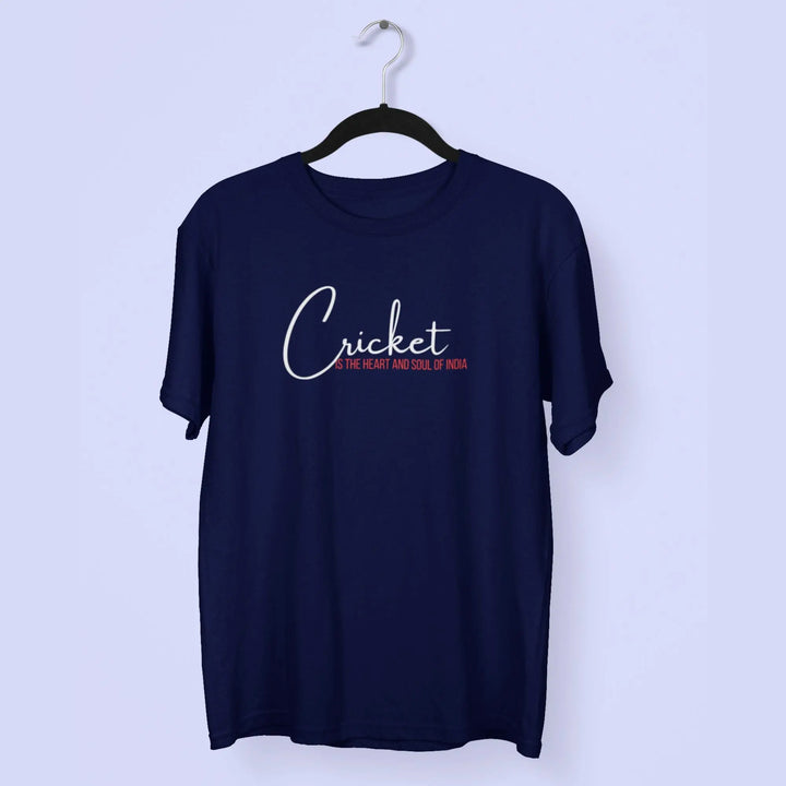 Cricket Is The Heart And Soul Of India T-Shirt fashionfront