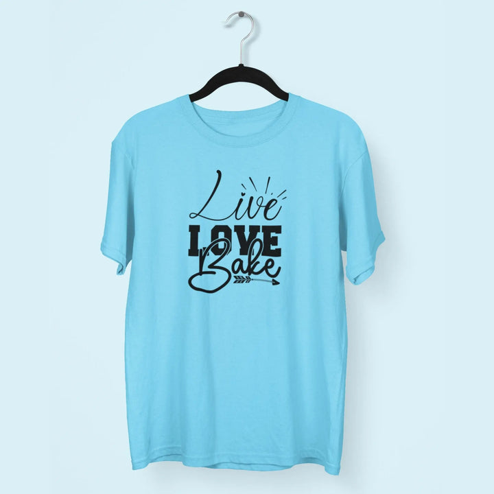 Live Love Bake Unisex T-Shirt fashionfront