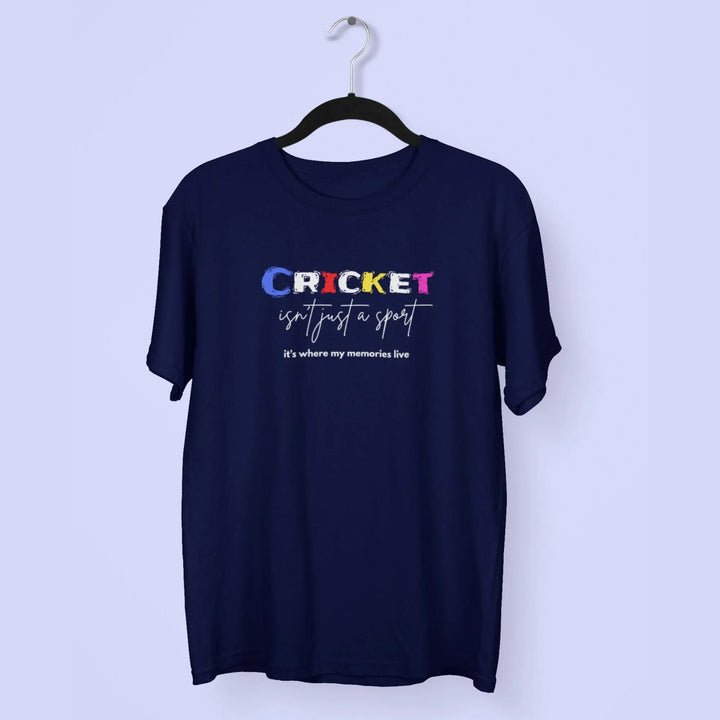 Cricket Isn't Just a Sport—It's Where My Memories Live T-Shirt fashionfront