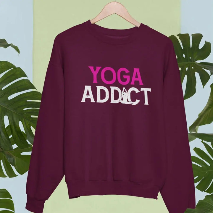 Yoga Addict Unisex Sweatshirt fashionfront