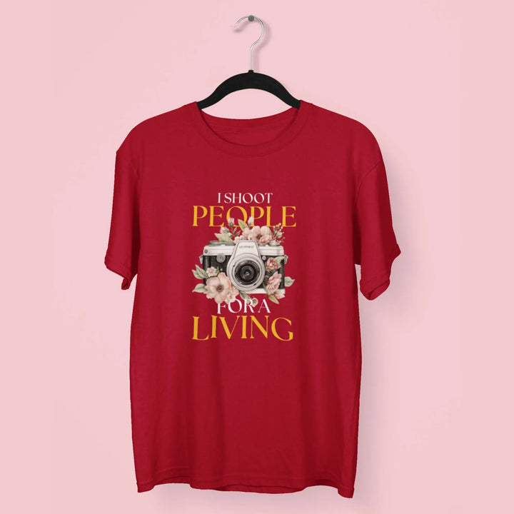 I Shoot People For a Living Unisex T-Shirt fashionfront