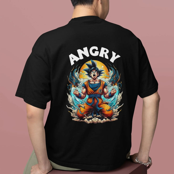 Angry Oversize Classic T-Shirt fashionfront