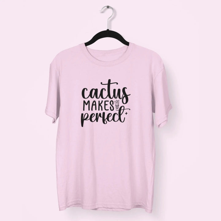 Cactus Makes Perfect Unisex T-Shirt fashionfront