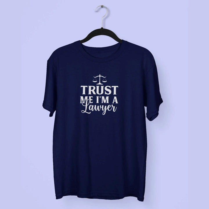 Trust Me I,m a Lawyer Classic Crew T-Shirt fashionfront