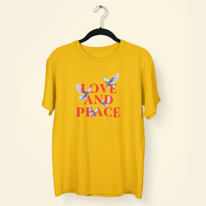 Love And Peace Unisex T-Shirt fashionfront