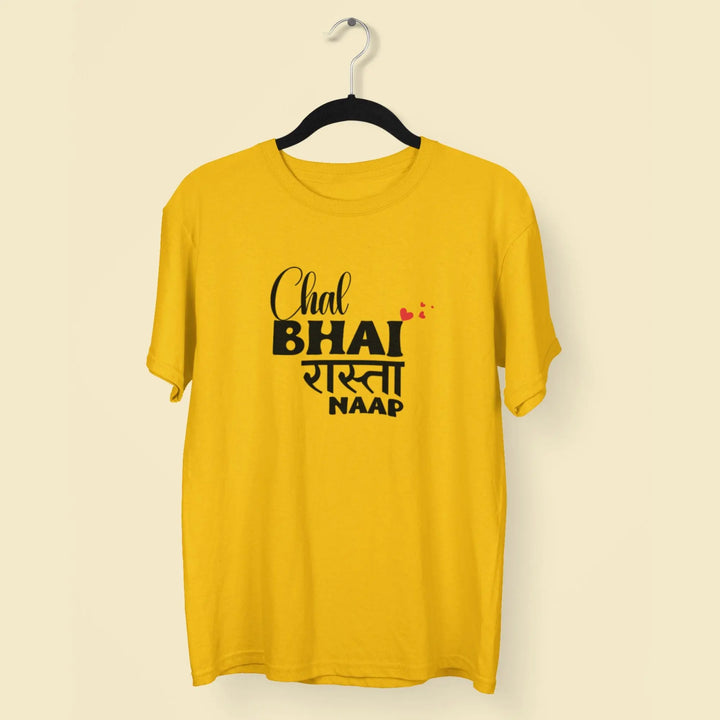 Chal Bhai Rasta Naap Unisex T-Shirt fashionfront