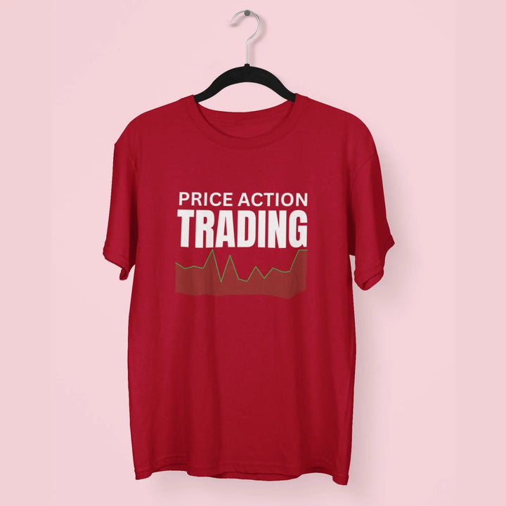 Men Price Action Trading Stock Market Round Neck Half Sleeve Classic T-Shirt fashionfront